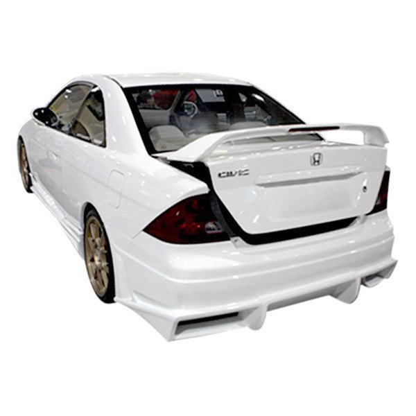  Duraflex® - Bomber Style Fiberglass Rear Bumper Cover (Unpainted)