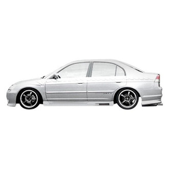 Duraflex® - Spyder Style Fiberglass Side Skirt Rocker Panels (Unpainted)