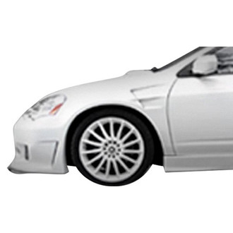 Duraflex® - X-2 Style Fiberglass Front Fenders (Unpainted)
