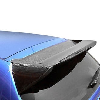 Duraflex® - Type M Style Fiberglass Roof Wing Spoiler (Unpainted)