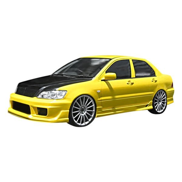 Duraflex® 100368 K1 Style Fiberglass Side Skirt Rocker Panels