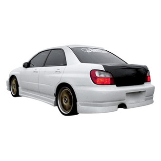 Duraflex® - C-Speed Style Fiberglass Rear Bumper Lip Under Air Dam Spoiler (Unpainted)