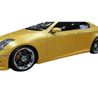 Duraflex® - K-1 Style Fiberglass Side Skirt Rocker Panels (Unpainted)