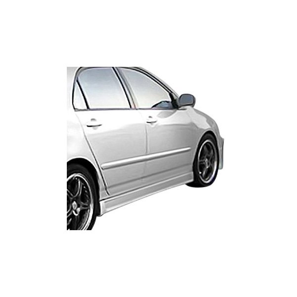  Duraflex® - B-2 Style Fiberglass Side Skirt Rocker Panels (Unpainted)