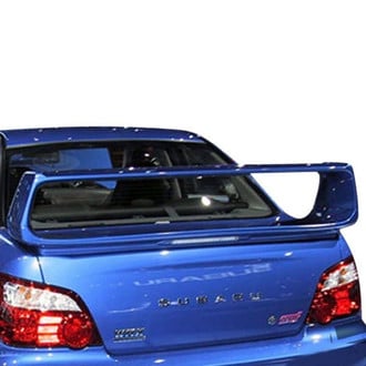 Duraflex® - STI Style Fiberglass Rear Wing Spoiler (Unpainted)