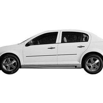 Duraflex® - Racer Style Fiberglass Side Skirt Rocker Panels (Unpainted)