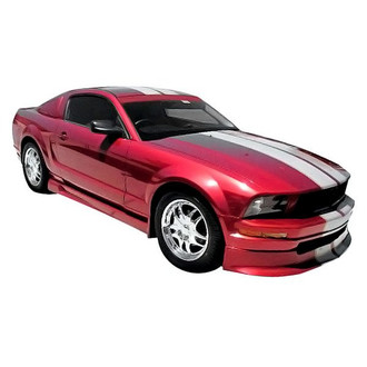 Duraflex® - Racer Style Fiberglass Front Bumper Lip Under Air Dam Spoiler (Unpainted)