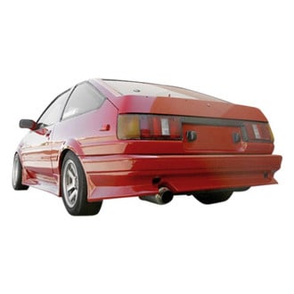 Duraflex® - V-Speed Style Fiberglass Rear Bumper Cover (Unpainted)