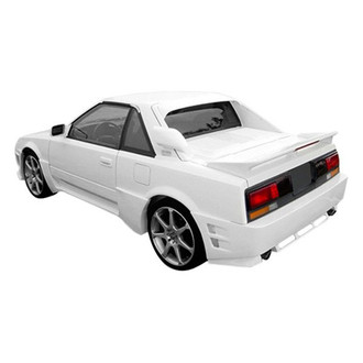 Duraflex® - F-1 Style Fiberglass Rear Bumper Cover (Unpainted)