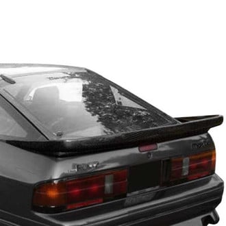 Duraflex® - Wangan Style Fiberglass Rear Lip Spoiler (Unpainted)