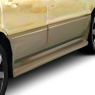 Duraflex® - Cyber Style Fiberglass Side Skirt Rocker Panels (Unpainted)