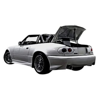 Duraflex® - Vader Style Fiberglass Rear Bumper Lip Under Air Dam Spoiler (Unpainted)