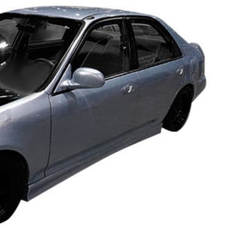 Duraflex® - M3 Style Fiberglass Side Skirt Rocker Panels (Unpainted)