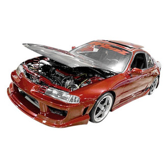 Duraflex® - Drifter Style Fiberglass Side Skirt Rocker Panels (Unpainted)