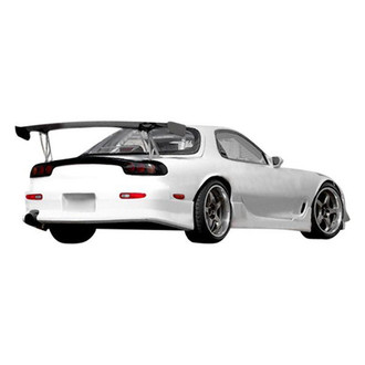 Duraflex® - V-Speed Style Fiberglass Side Skirt Rocker Panels (Unpainted)