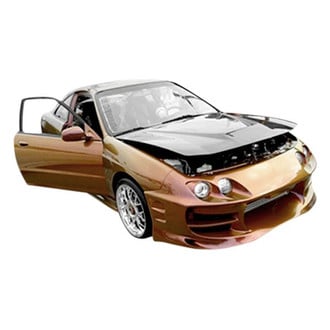 Duraflex® - Bomber Style Fiberglass Front Bumper Cover (Unpainted)