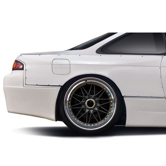 Duraflex® - M-1 Sport Style Fiberglass Rear Fender Flares (Unpainted)