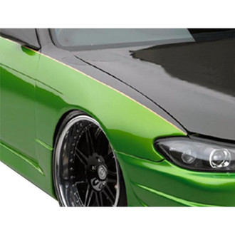 Duraflex® - OE Style Fiberglass Silvia S15 Conversion Front Fenders (Unpainted)