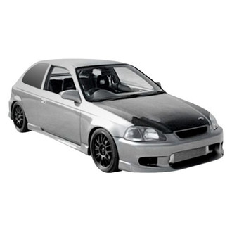 Duraflex® - C-1 Style Fiberglass Front Bumper Cover (Unpainted)
