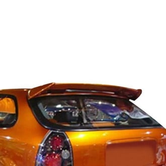 Duraflex® - Type R Style Fiberglass Roof Wing Spoiler (Unpainted)