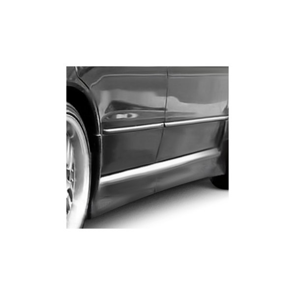  Duraflex® - VIP Style Fiberglass Side Skirt Rocker Panels (Unpainted)