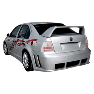 Duraflex® - Piranha Style Fiberglass Rear Bumper Cover (Unpainted)