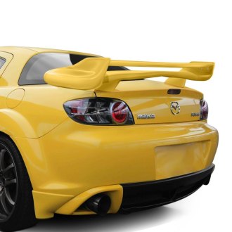 Duraflex® - Vader Style Fiberglass Rear Wing Spoiler (Unpainted)