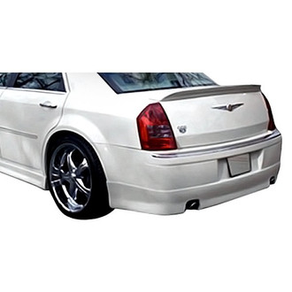 Duraflex® - Elegante Style Fiberglass Rear Bumper Lip Under Air Dam Spoiler (Unpainted)