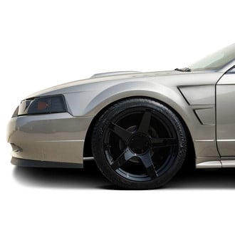 Duraflex® - Velocity Style Fiberglass Front Fenders (Unpainted)