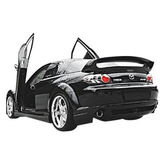 Duraflex® - R-Speed Style Fiberglass Rear Bumper Lip Under Air Dam Spoiler (Unpainted)