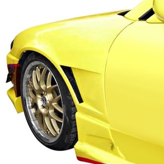 Duraflex® - M-1 Style Fiberglass Front Fenders (Unpainted)