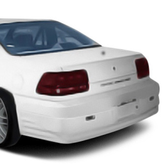 Duraflex® - Racer Style Fiberglass Rear Bumper Lip Under Air Dam Spoiler (Unpainted)