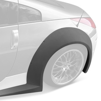 Duraflex® - B-2 Style Wide Body Fiberglass Rear Fender Flares (Unpainted)