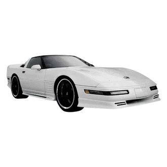 Duraflex® - GTO Style Fiberglass Front and Rear Bumper Lip Under Air Dam Spoilers (Unpainted)