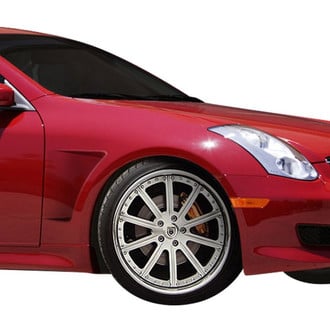 Duraflex® - M-1 Style Fiberglass Front Fenders (Unpainted)