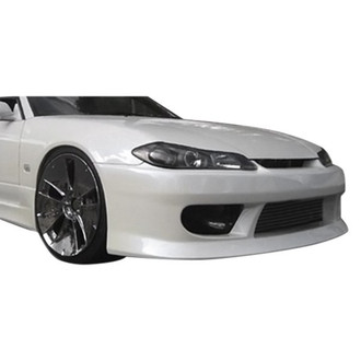 Duraflex® - V-Speed Style Fiberglass Front Bumper Cover (Unpainted)