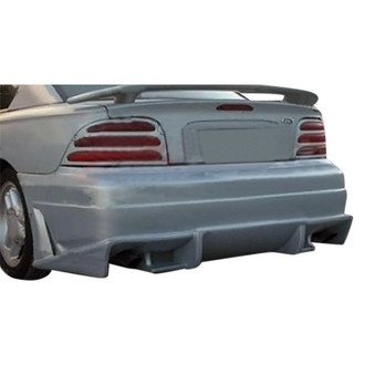 Duraflex® - Bomber Style Fiberglass Rear Bumper Cover (Unpainted)
