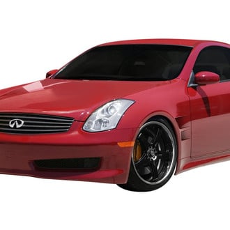 Duraflex® - GT Concept Style Fiberglass Front Fenders (Unpainted)