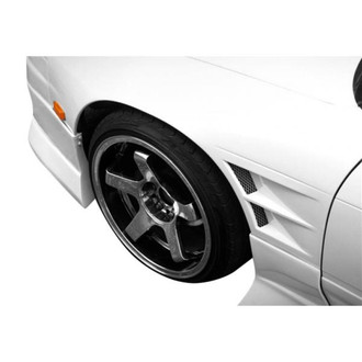 Duraflex® - D-1 Style Fiberglass Front Fenders (Unpainted)