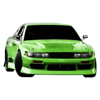 Duraflex® - B-Sport Style Fiberglass Front Bumper Cover (Unpainted)