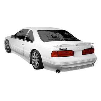 Duraflex® - Racer Style Fiberglass Rear Bumper Lip Under Air Dam Spoiler (Unpainted)