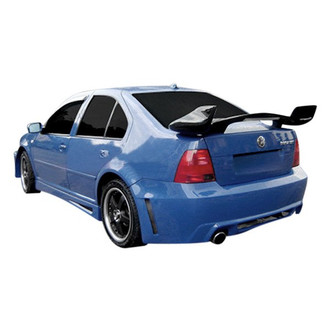 Duraflex® - Velocity Style Fiberglass Rear Bumper Cover (Unpainted)