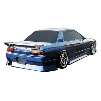 Duraflex® - B-Sport Style Fiberglass Side Skirt Rocker Panels (Unpainted)