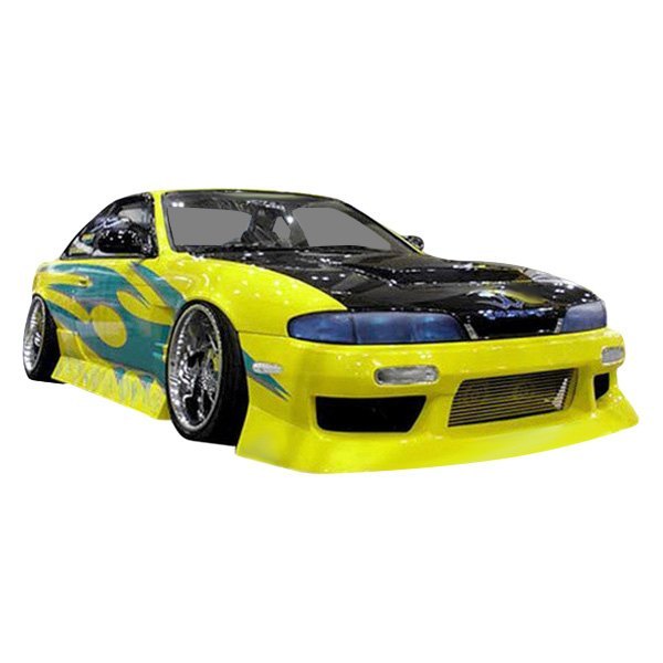 Duraflex Nissan 240sx 1995 Type U Style Fiberglass Body Kit