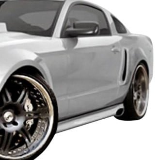 Duraflex® - Eleanor Style Fiberglass Side Skirt Rocker Panels (Unpainted)