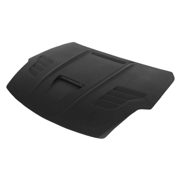 Duraflex® - Vader Style Fiberglass Hood (Unpainted)