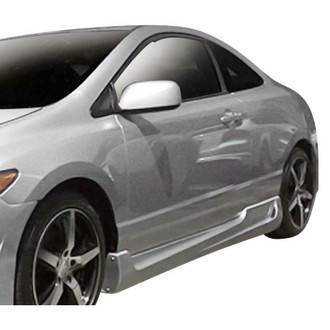 Duraflex® - TR-N Style Fiberglass Side Skirt Rocker Panels (Unpainted)