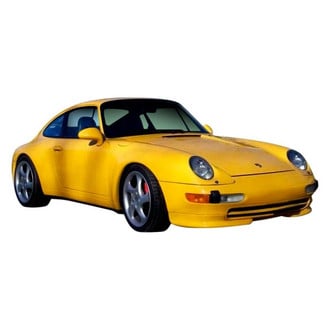 Duraflex® - RS Style Fiberglass Front Add On Bumper Extensions (Unpainted)