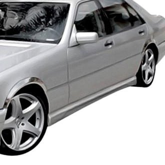 Duraflex® - W-1 Style Fiberglass Side Skirt Rocker Panels (Unpainted)