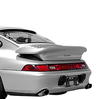 Duraflex® - Turbo Style Fiberglass Rear Wing Spoiler (Unpainted)